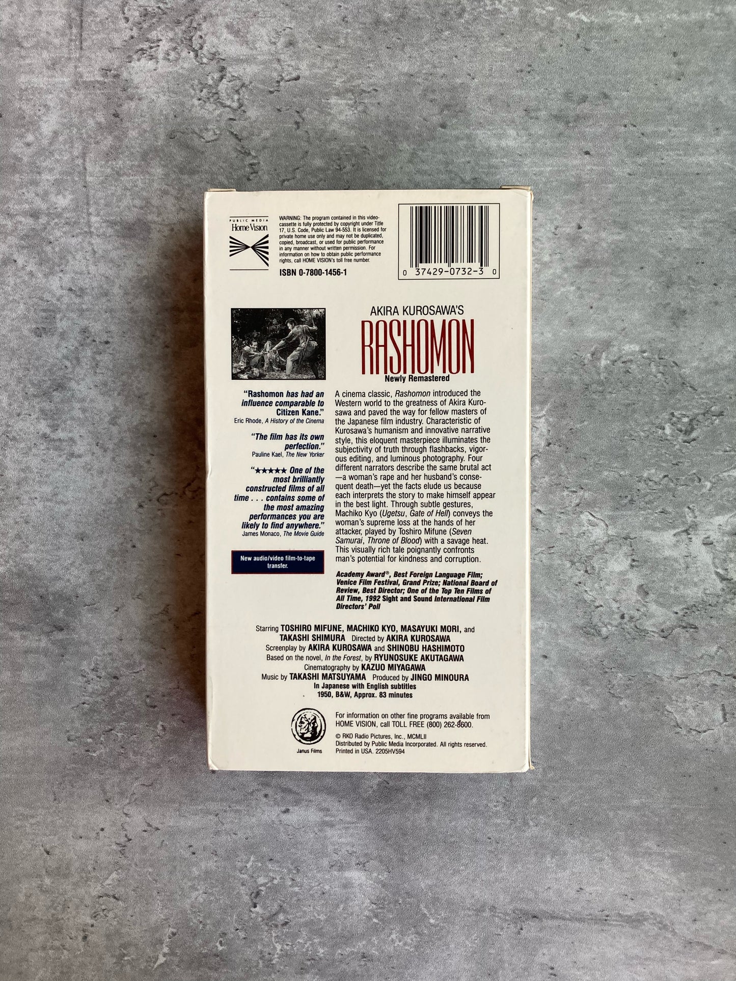 Cover of Rashomon movie by Akira Kurosawa. Shop for film and VHS with The Stone Circle, the only online bookstore near you.