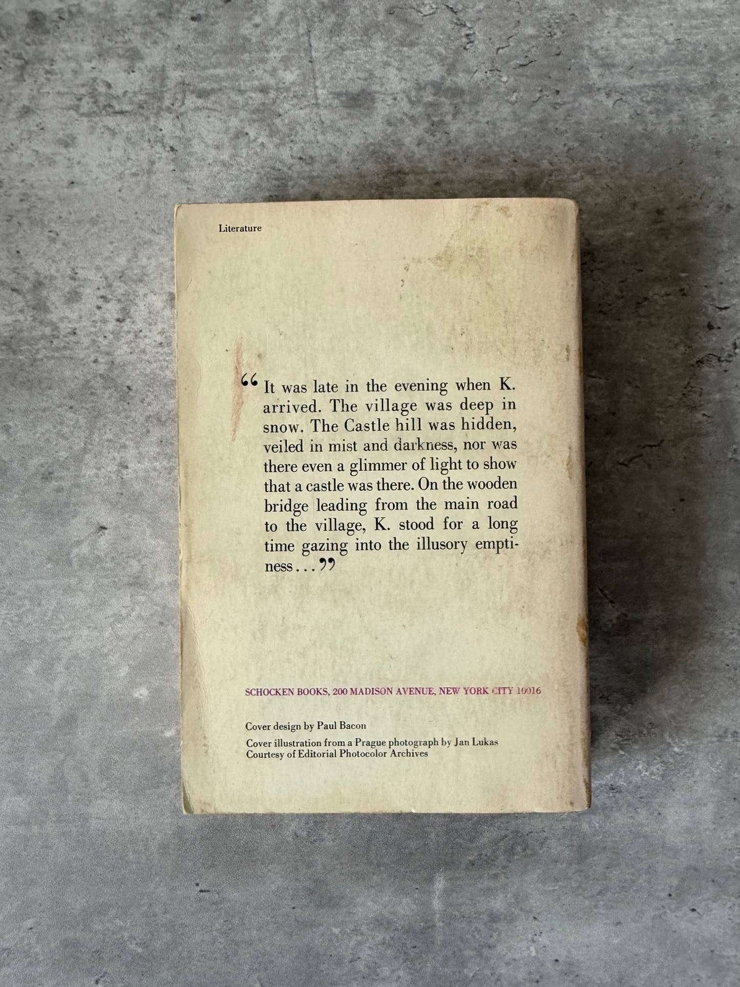 The Castle by Franz Kafka. Shop for new and used books with The Stone Circle, the only online bookstore near you in Nevada City, California.