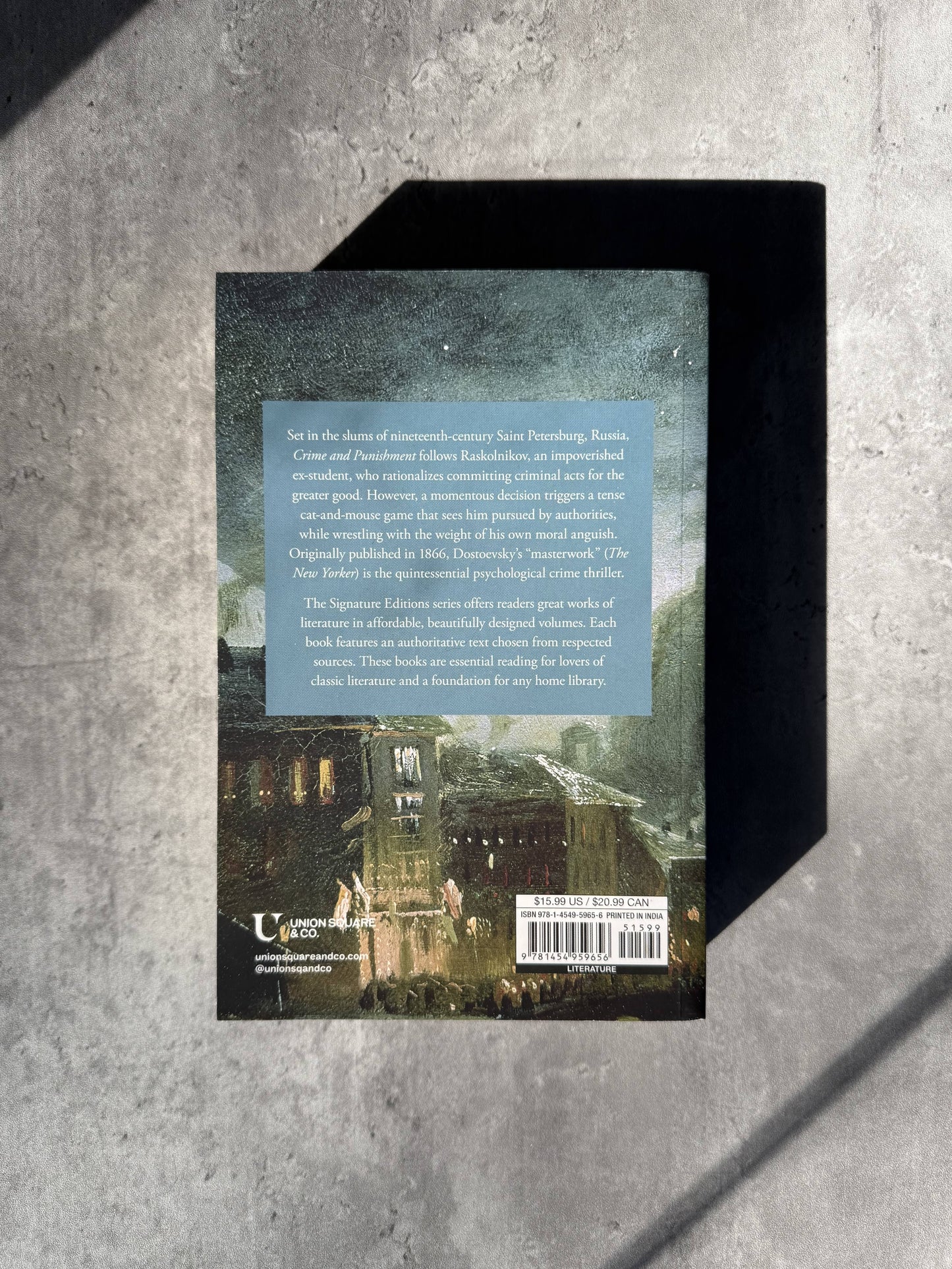 Crime and Punishment by Fyodor Dostoevsky. Shop for new and used books with The Stone Circle, the only online bookstore near you in Nevada City, California.