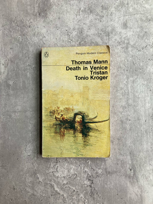 Death in Venice, Tristan, Tonio Kroger by Thomas Mann Penguin Classic Cover