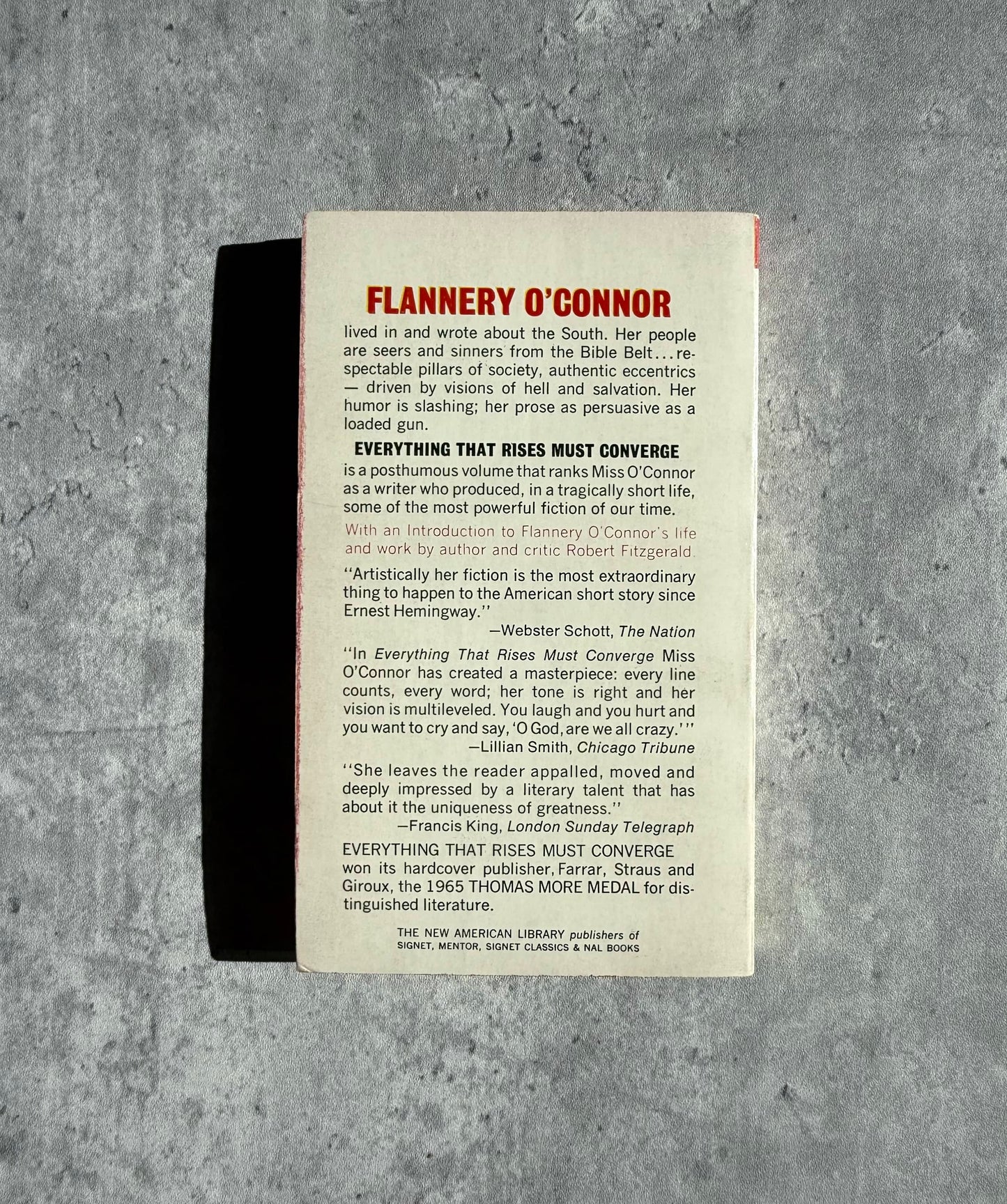 Everything That Rises Must Converge by Flannery O'Connor. Shop for new and used books with The Stone Circle, the only online bookstore near you in Nevada City, California.