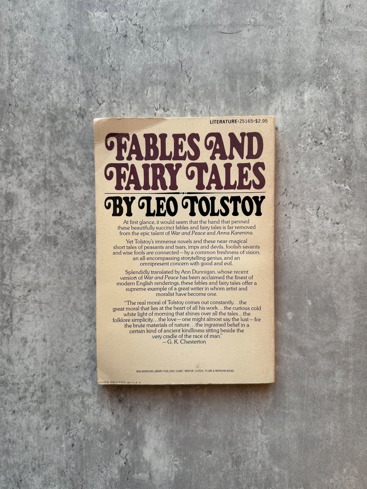 Fables and Fairy Tales by Leo Tolstoy. Shop for new and used books with The Stone Circle, the only online bookstore near you in Nevada City, California.