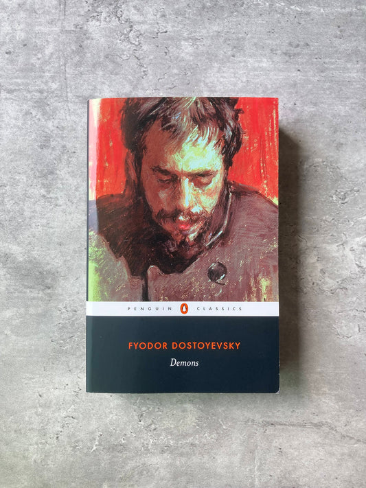 Cover of Fyodor Dostoyevsky's Demons Penguin Classic paperback. Shop all new and used books online at The Stone Circle, the only online bookstore in Los Angeles, California. 