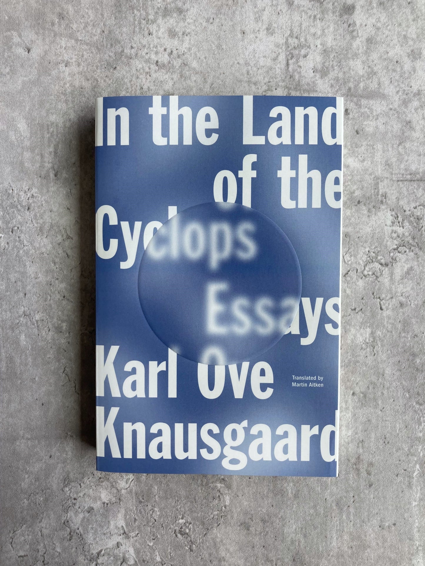 Cover of Karl Ove Knausgaard's In the Land of the Cyclops book. Shop all new and used books with The Stone Circle, the only online bookstore near you.