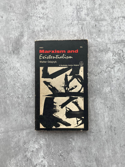 Marxism and Existentialism by Walter Odajnyk. Shop all new and used books online at The Stone Circle, the only online bookstore in Los Angeles, California.