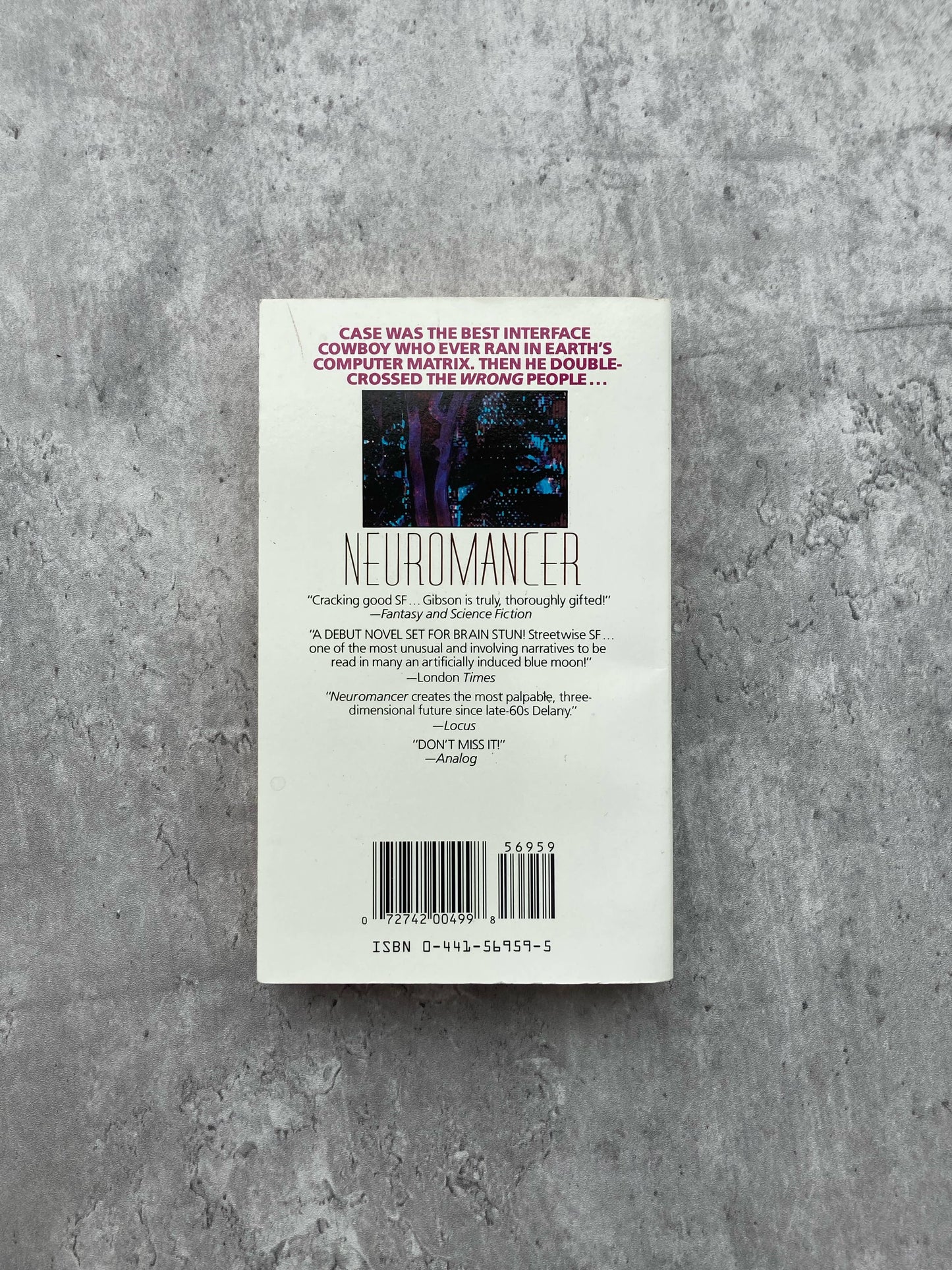 Neuromancer by William Gibson. Shop all new and used books online at The Stone Circle, the only online bookstore in Los Angeles, California.
