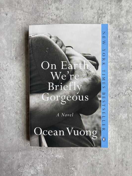 Cover of On Earth We're Briefly Gorgeous by Ocean Vuong book. Shop all new and used books with The Stone Circle, the only online bookstore near you.