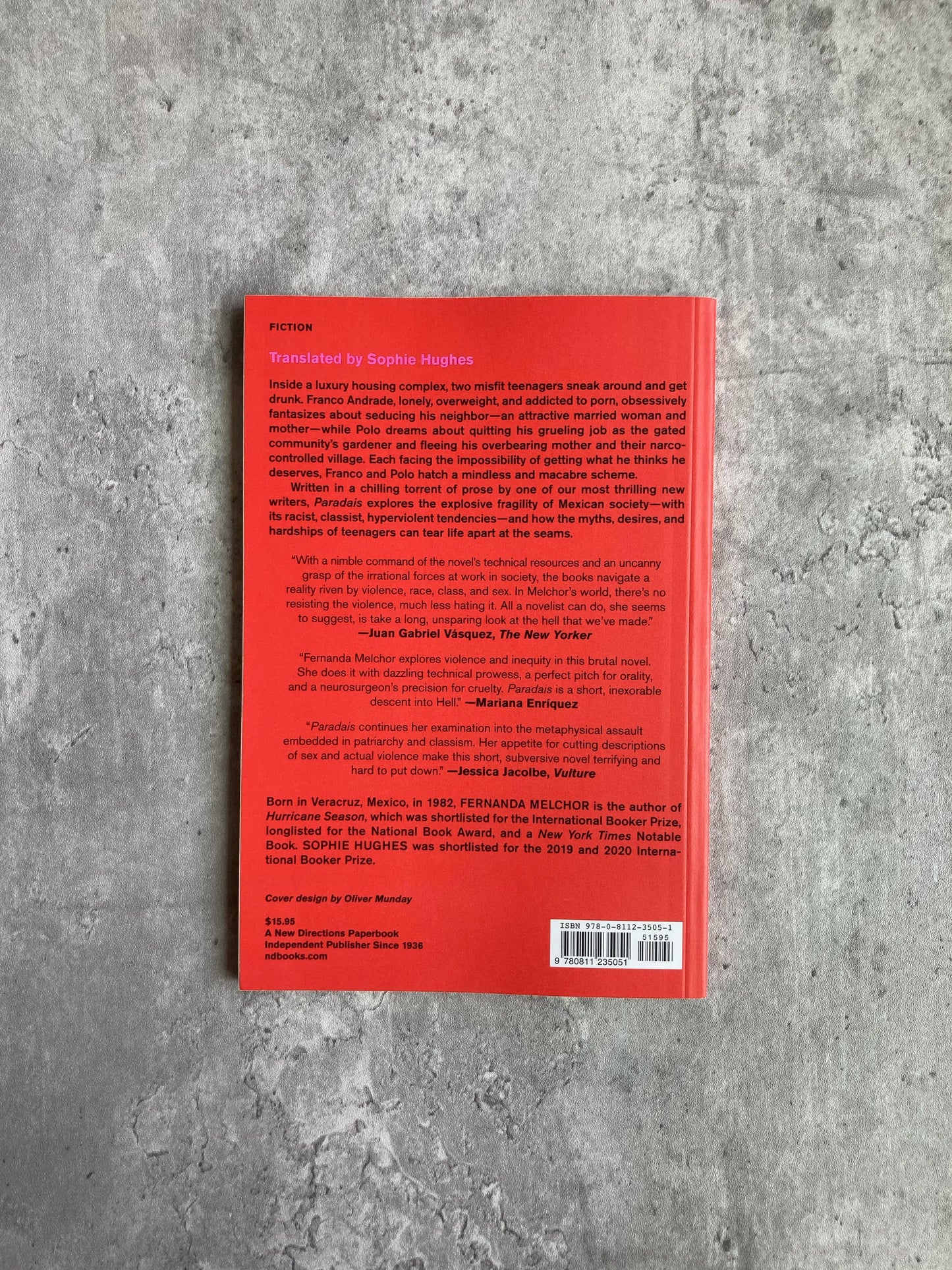 Paradais book by Fernanda Melchor cover. Shop all new and used books at The Stone Circle, online bookstore in Los Angeles, California.