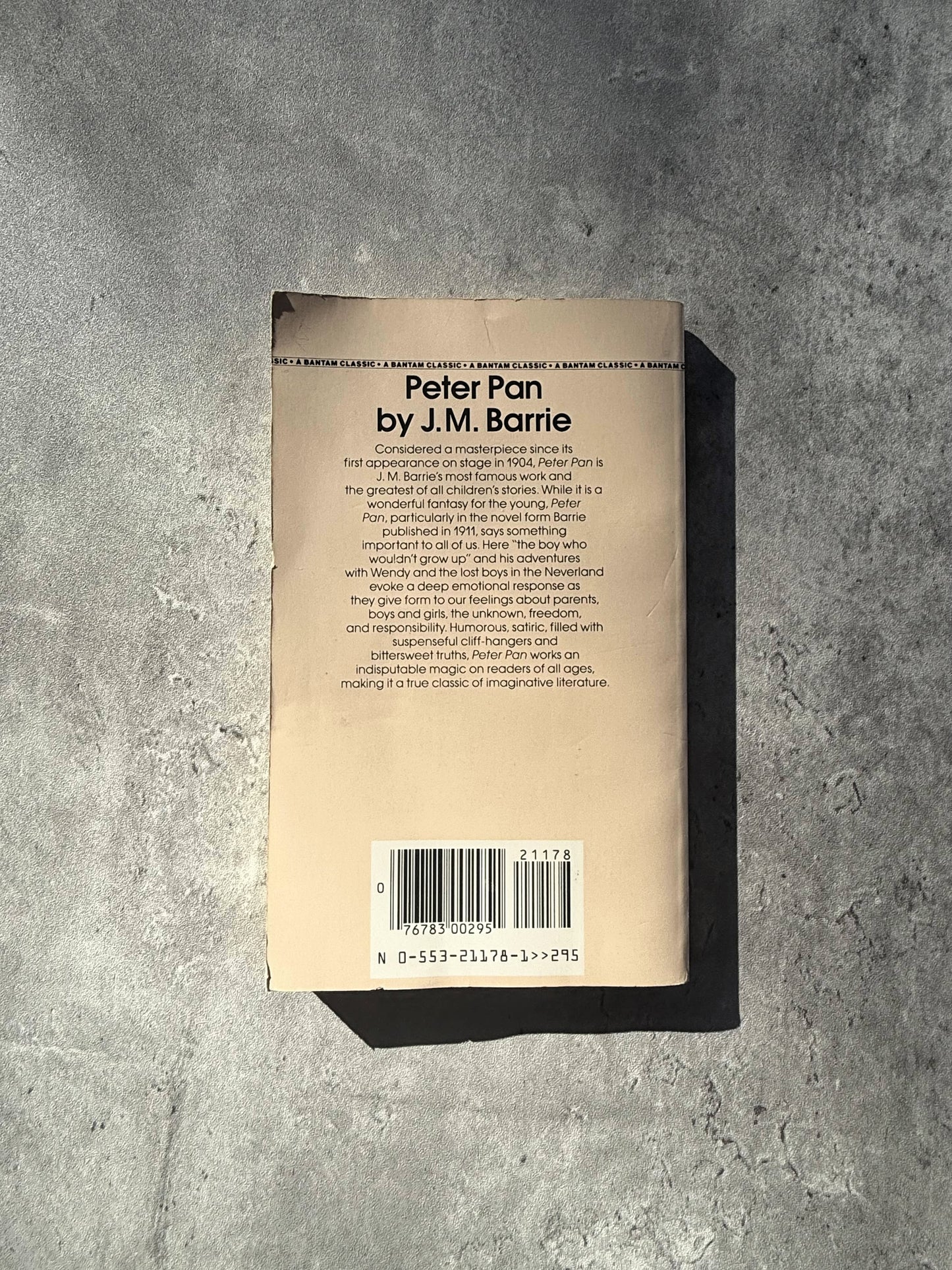 Peter Pan by J. M. Barrie