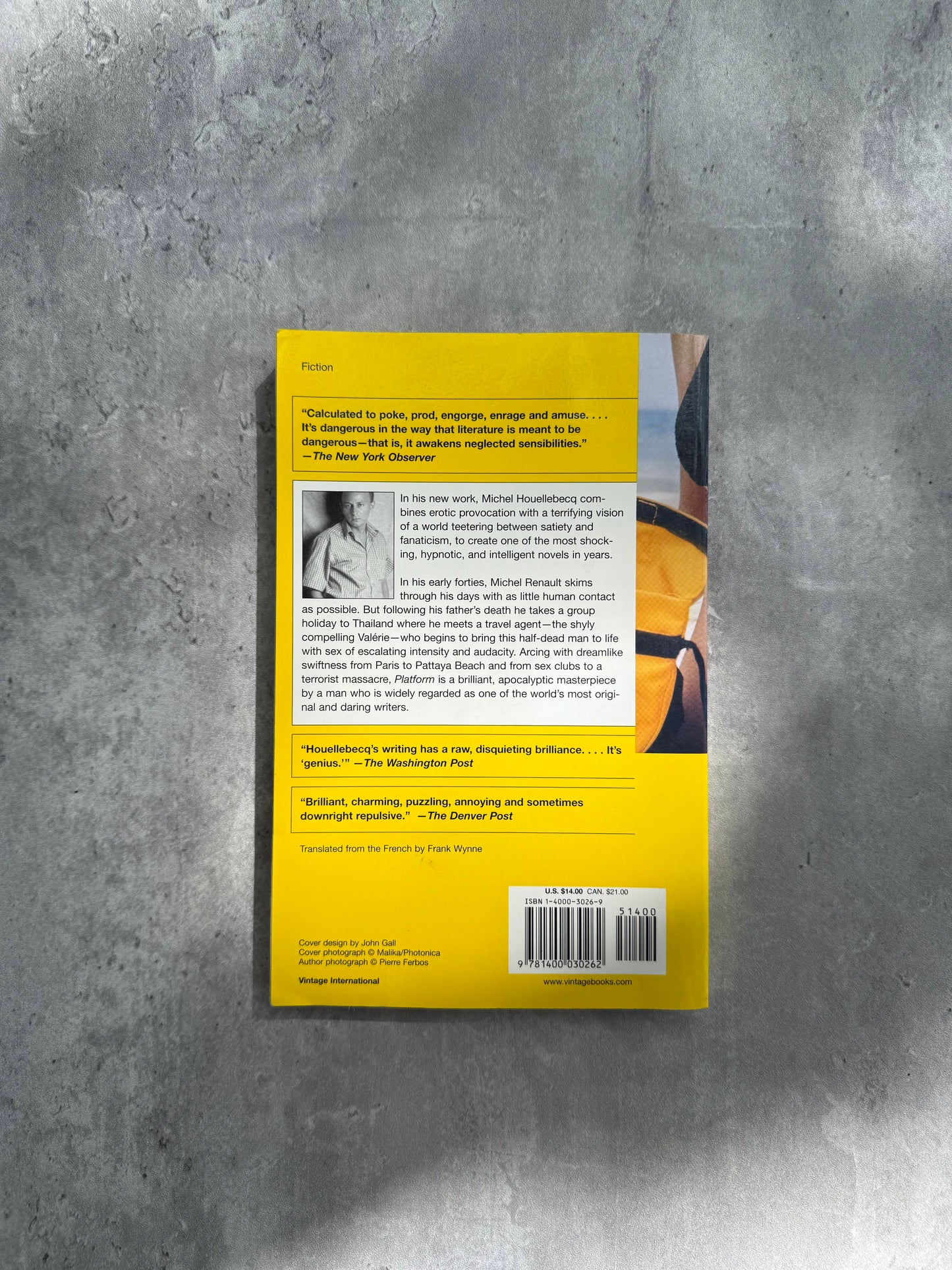 Platform by Michel Houellebecq