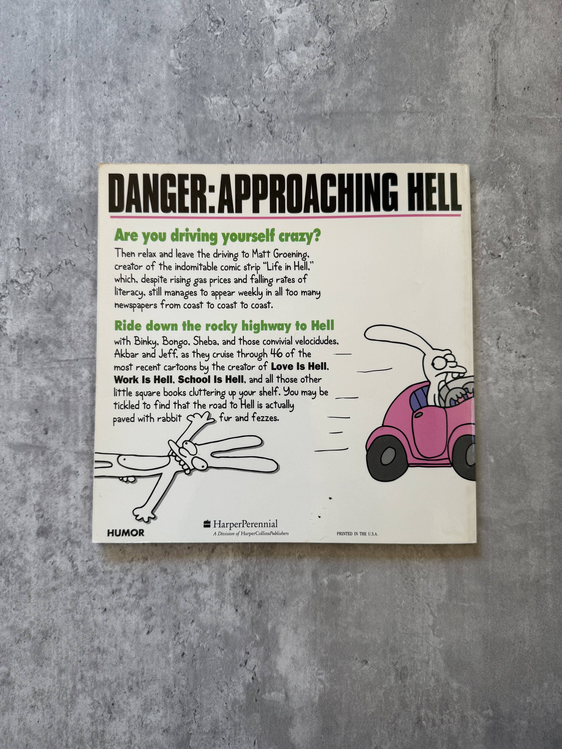 The Road to Hell Matt Groening. Shop for new and used books with The Stone Circle, the only online bookstore near you in Nevada City, California.