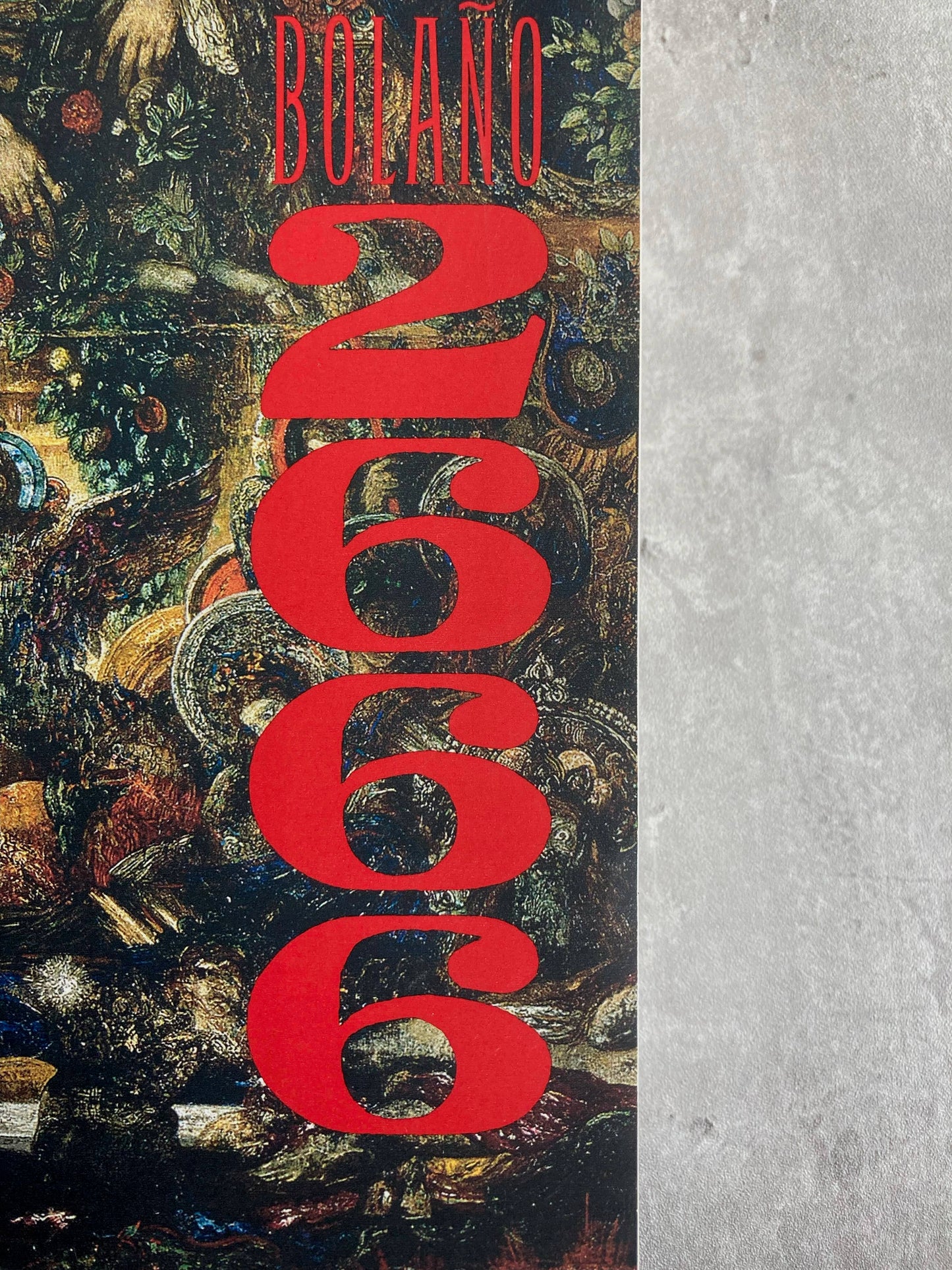 Detail of Roberto Bolano's 2666. Shop for books with The Stone Circle, the only online bookstore near you.
