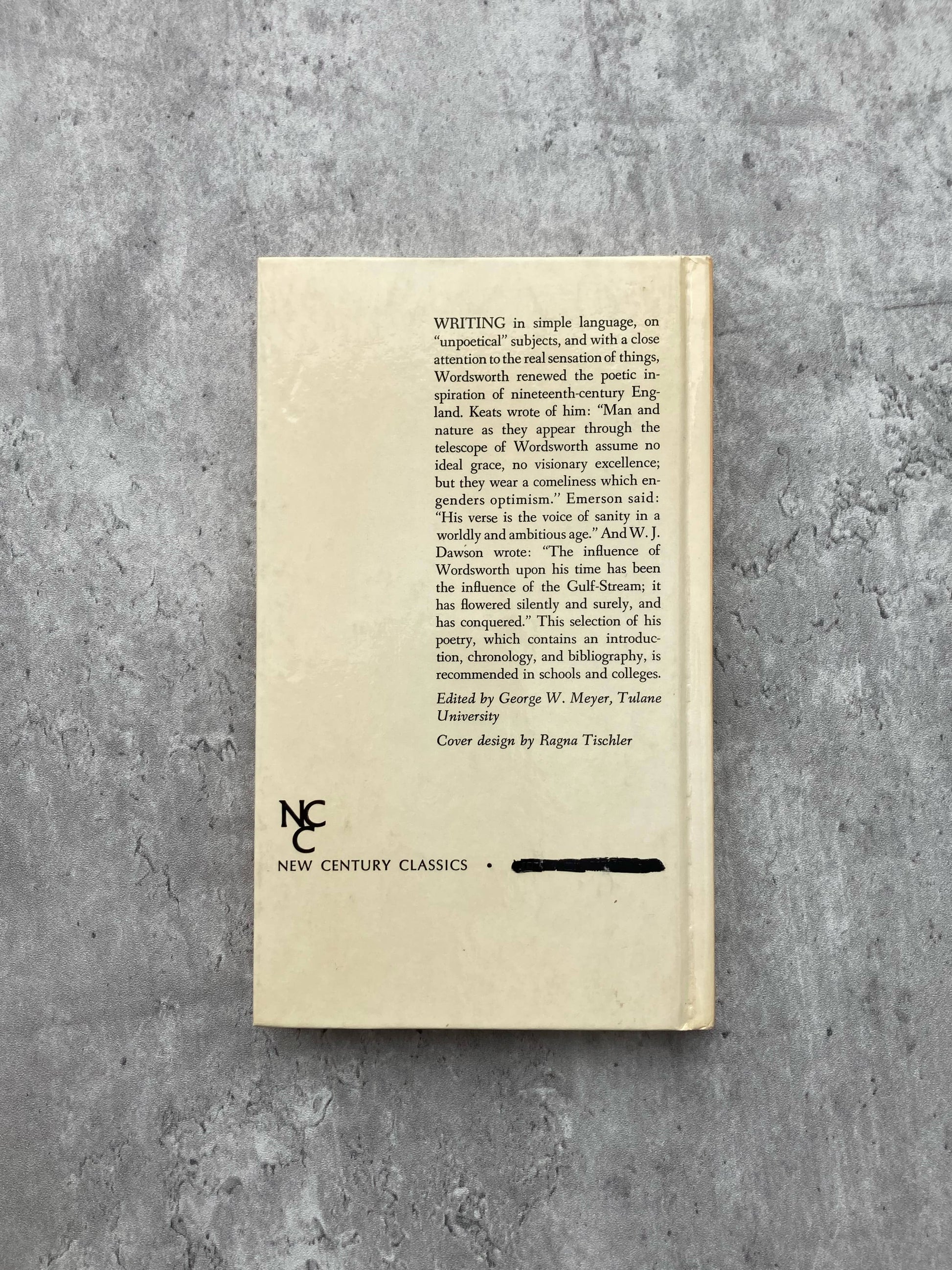 Selected Poems by William Wordsworth. Shop all new and used books online at The Stone Circle, the only online bookstore in Los Angeles, California.