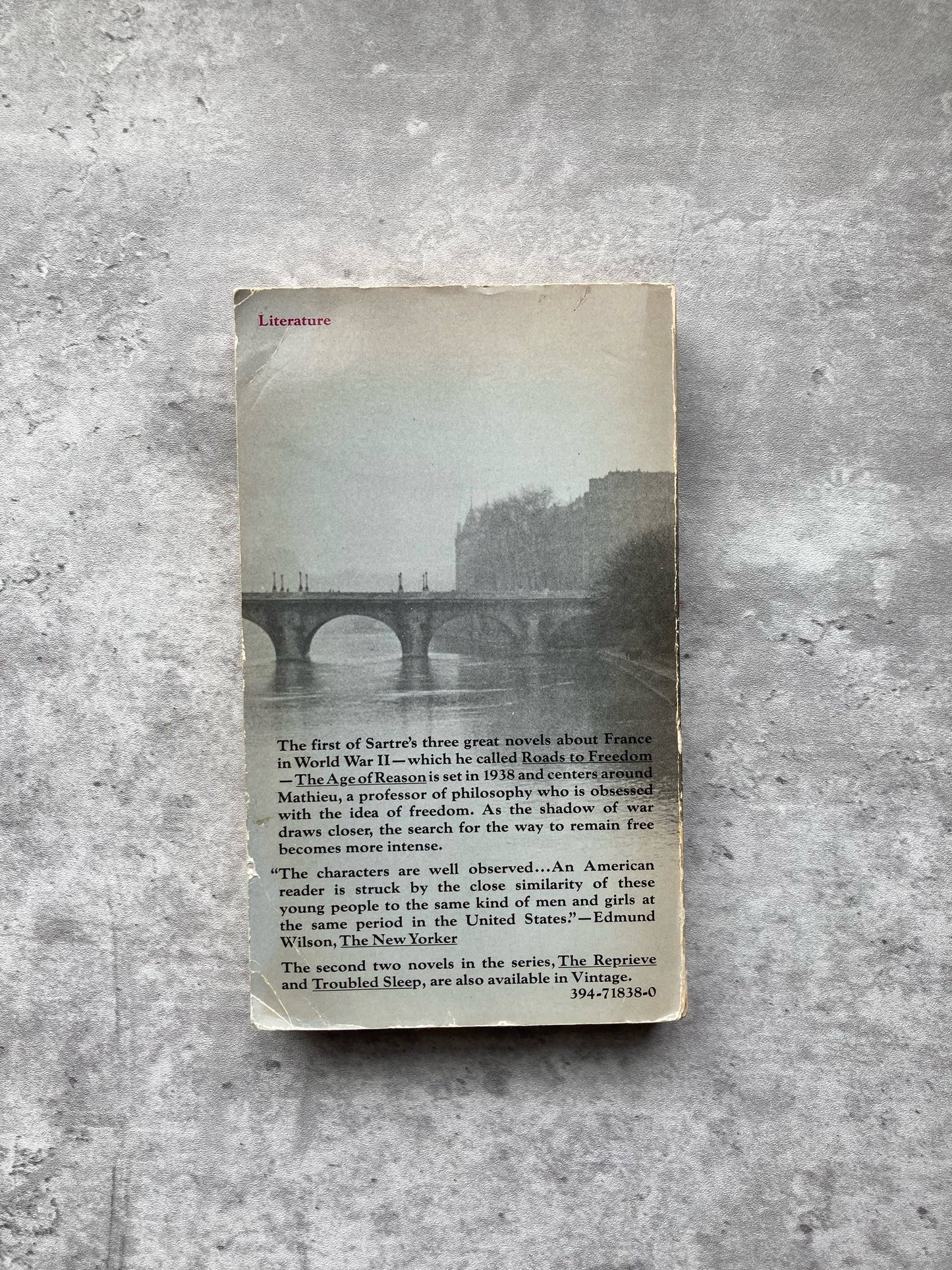The Age of Reason by Jean-Paul Sartre. Shop for new and used books with The Stone Circle, the only online bookstore near you in Los Angeles, California.