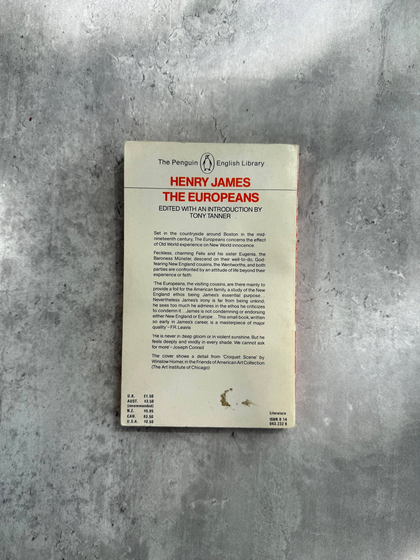 The Europeans by Henry James. Shop for new and used books with The Stone Circle, the only online bookstore near you in Nevada City, California.