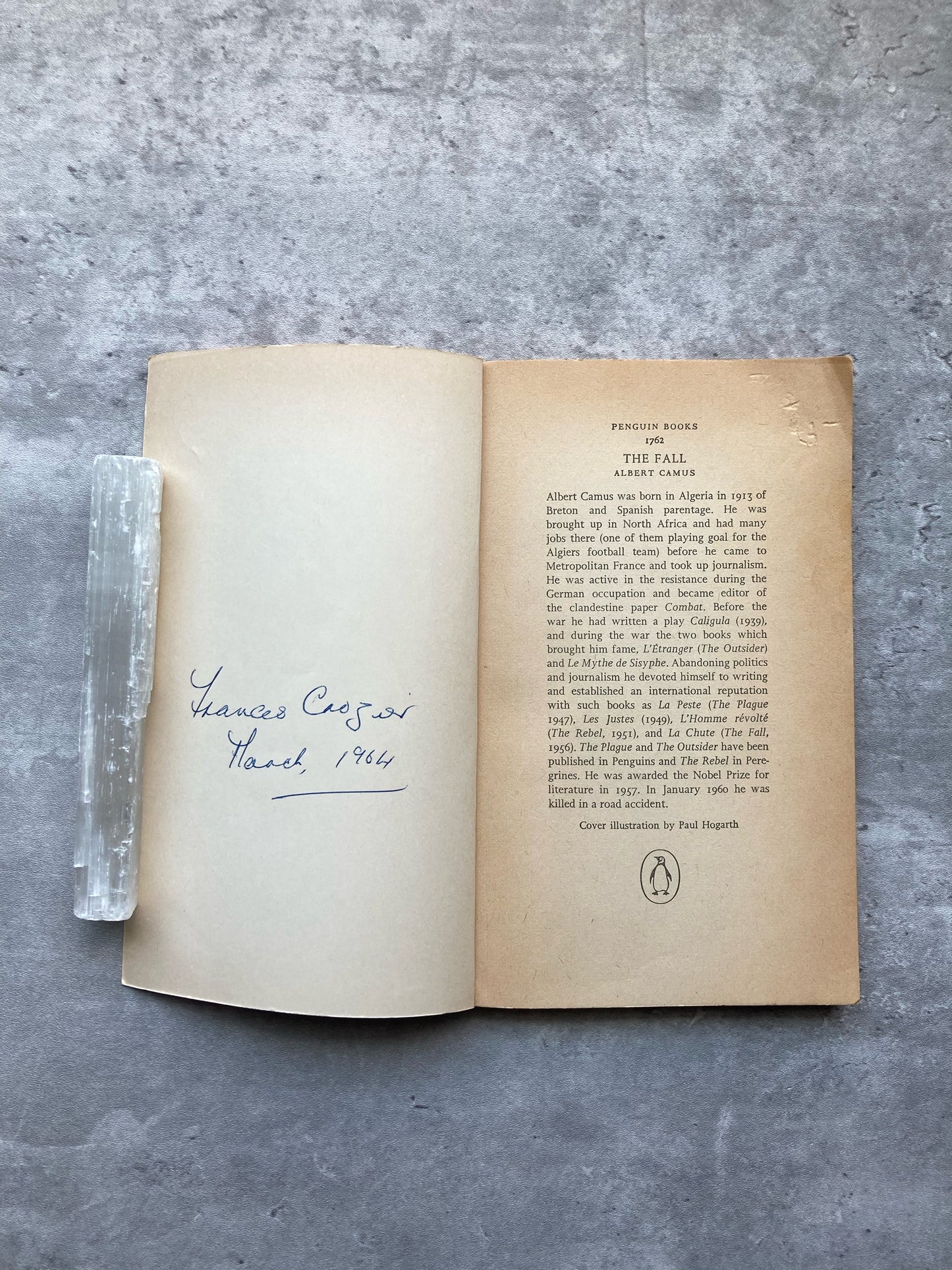 The Fall by Albert Camus. Shop for new and used books with The Stone Circle, the only online bookstore near you in Los Angeles, California.