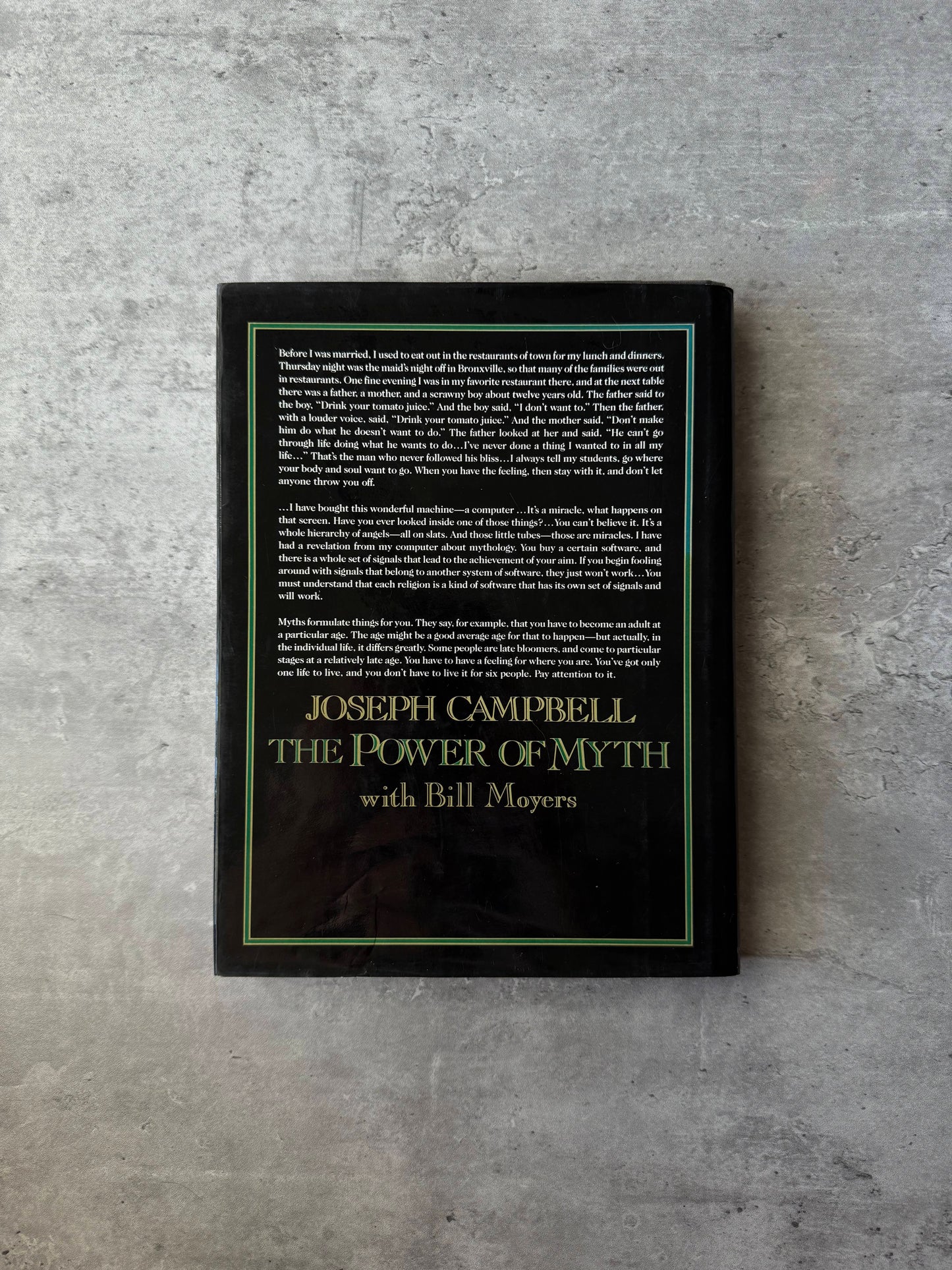 The Power of Myth by Joseph Campbell with Bill Moyers. Shop for new and used books with The Stone Circle, the only online bookstore near you in Nevada City, California.