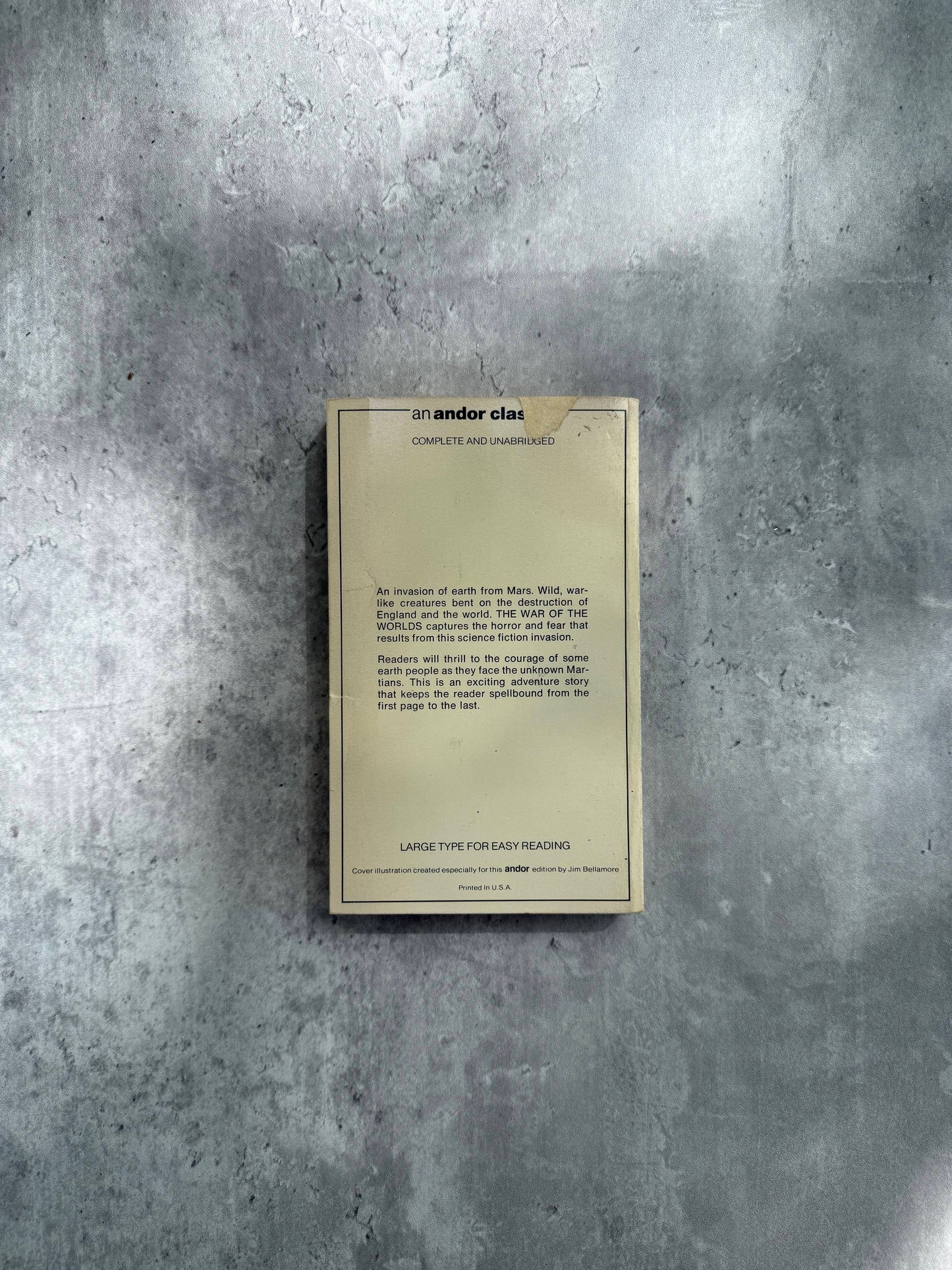 War of the Worlds by HG Wells. Shop for new and used books with The Stone Circle, the only online bookstore near you in Nevada City, California.