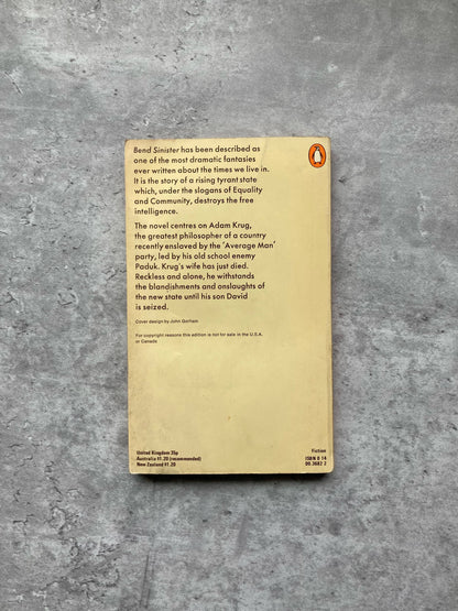 Bend Sinister by Vladimir Nabokov. Shop for new and used books with The Stone Circle, the only online bookstore near you in Los Angeles, California.