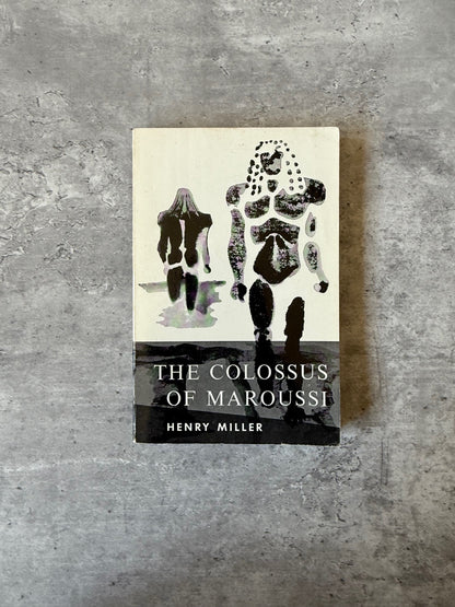 The Colossus of Maroussi by Henry Miller