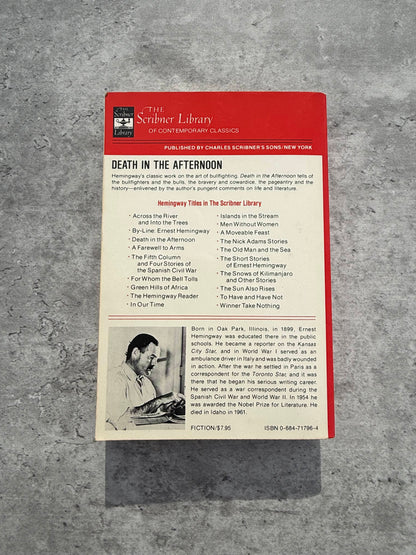 Death in the Afternoon by Ernest Hemingway. Shop for new and used books with The Stone Circle, the only online bookstore near you in Nevada City, California.
