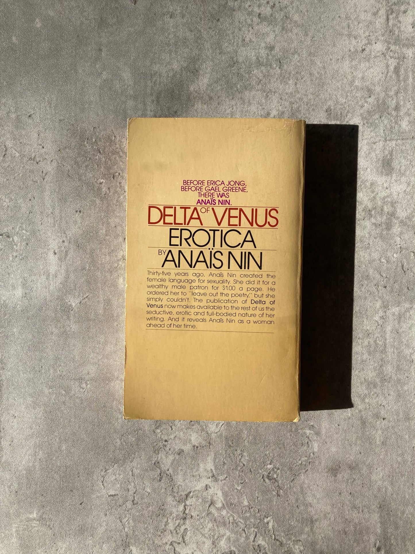 Delta of Venus: Erotica by Anais Nin. Shop for new and used books with The Stone Circle, the only online bookstore near you in Nevada City, California.