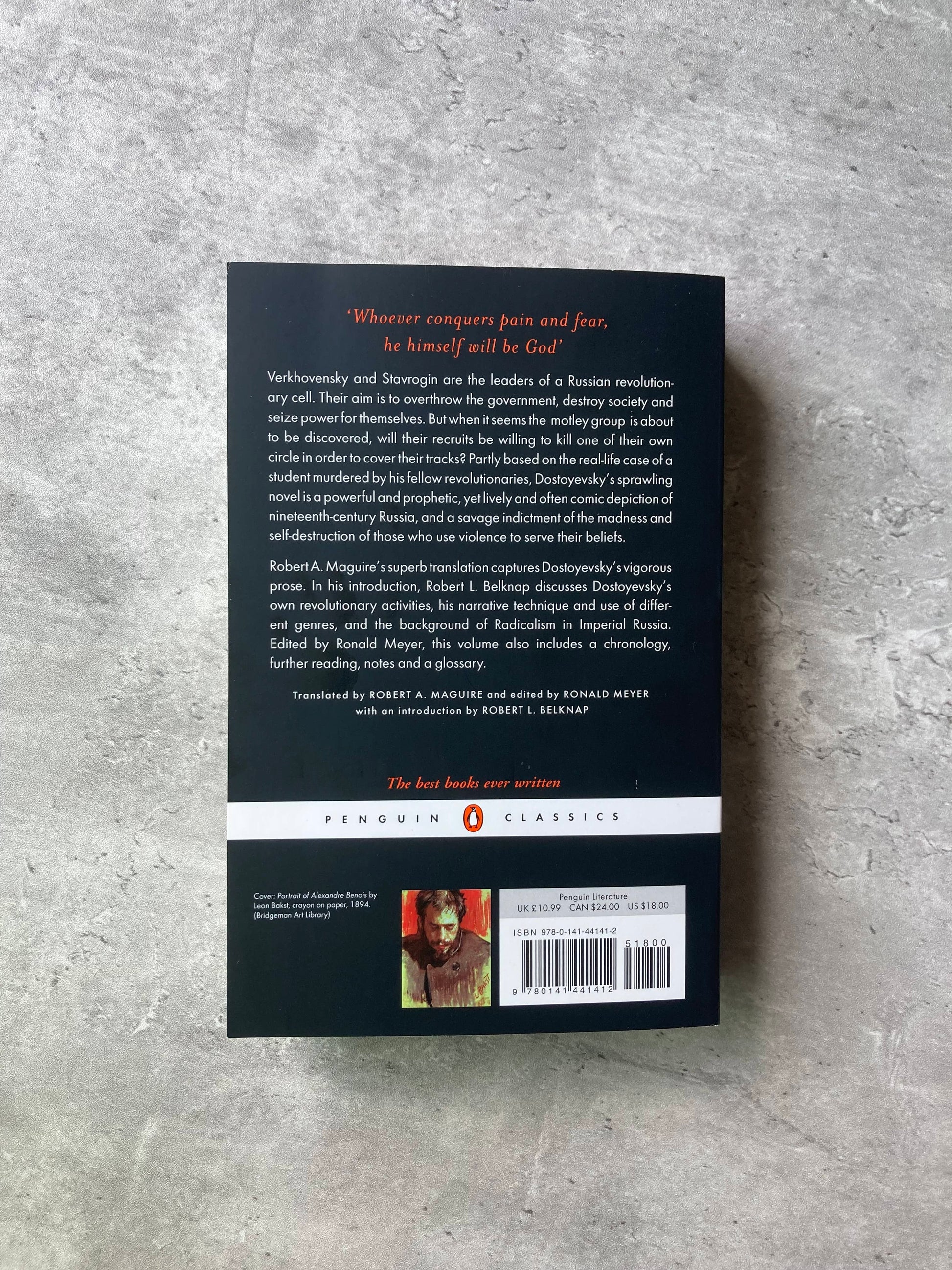 penguin book back covers