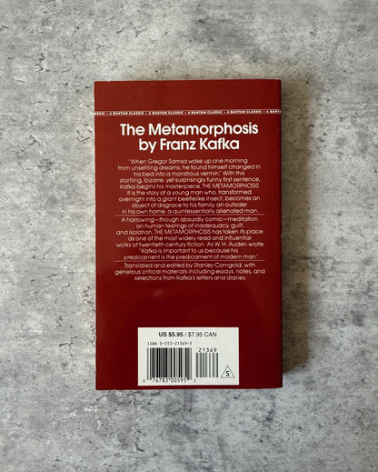 The Metamorphosis by Franz Kafka. Shop for new and used books with The Stone Circle, the only online bookstore near you in Nevada City, California.