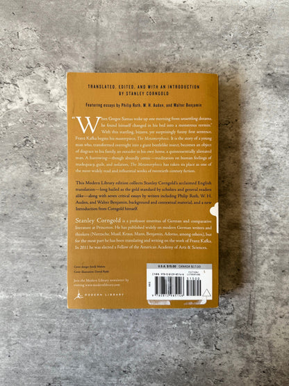 The Metamorphosis by Franz Kafka. Shop for new and used books with The Stone Circle, the only online bookstore near you in Nevada City, California.