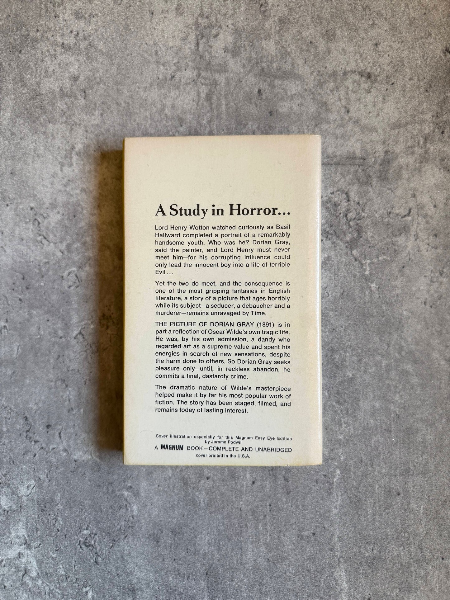 The Picture of Dorian Gray by Oscar Wilde. Shop for new and used books with The Stone Circle, the only online bookstore near you in Nevada City, California.