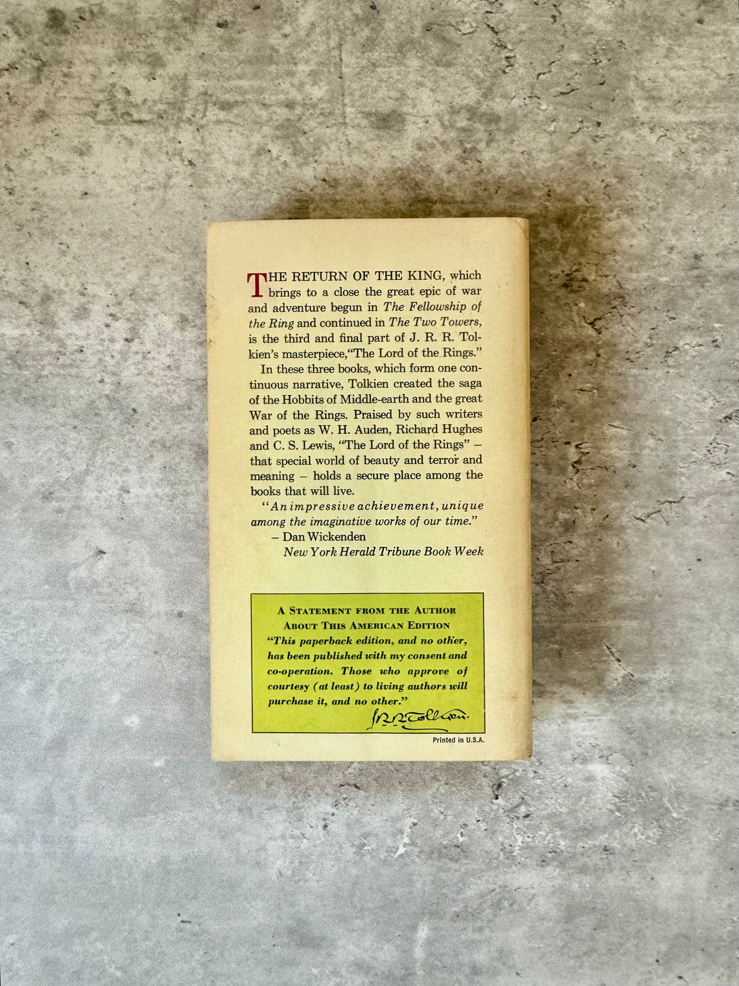 The Return of the King by J. R. R. Tolkien. Shop for new and used books with The Stone Circle, the only online bookstore near you in Nevada City, California.