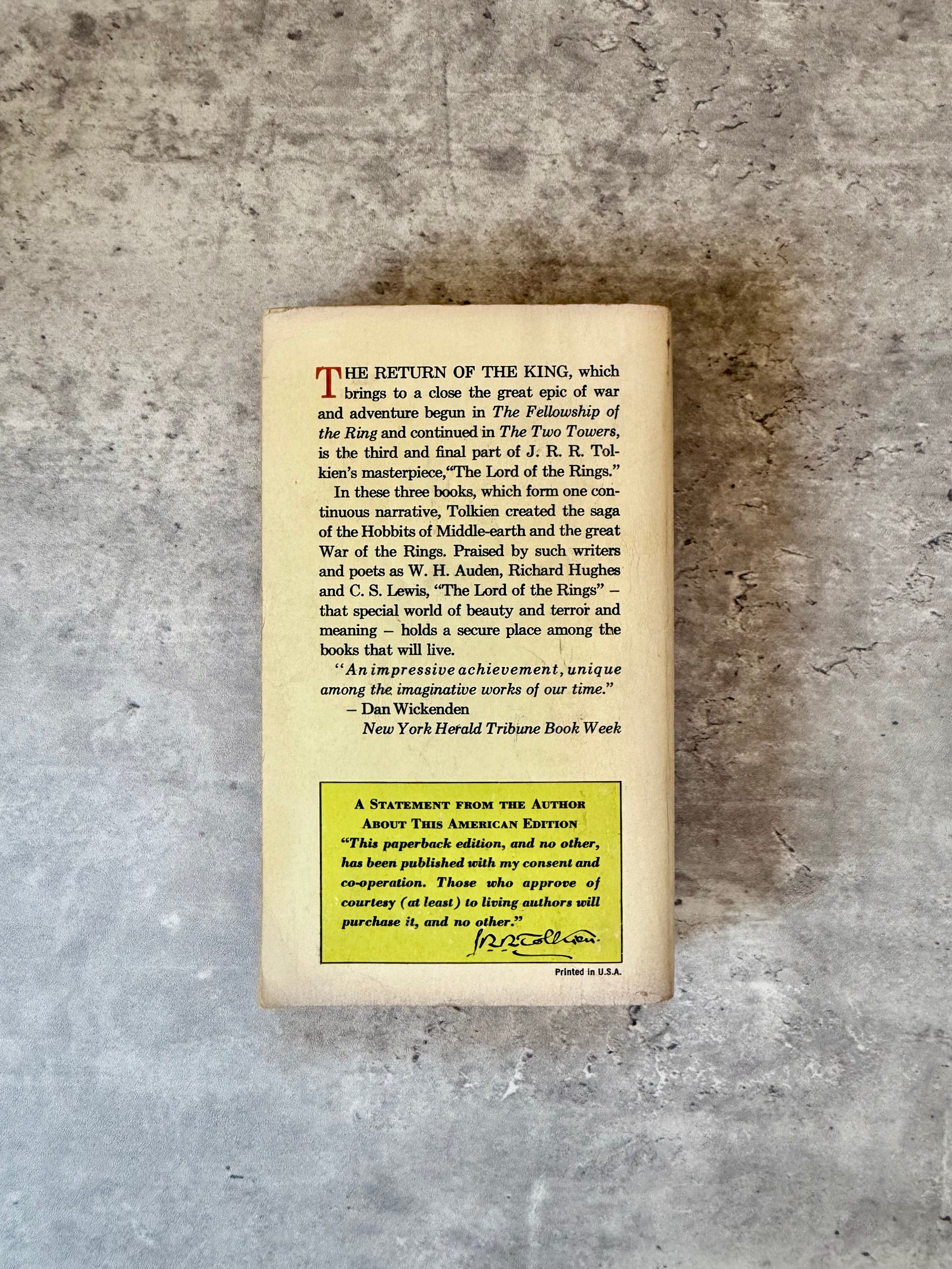 The Return of the King by J. R. R. Tolkien. Shop for new and used books with The Stone Circle, the only online bookstore near you in Nevada City, California.