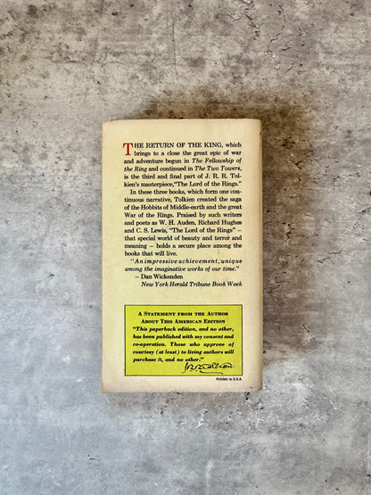The Return of the King by J. R. R. Tolkien. Shop for new and used books with The Stone Circle, the only online bookstore near you in Nevada City, California.