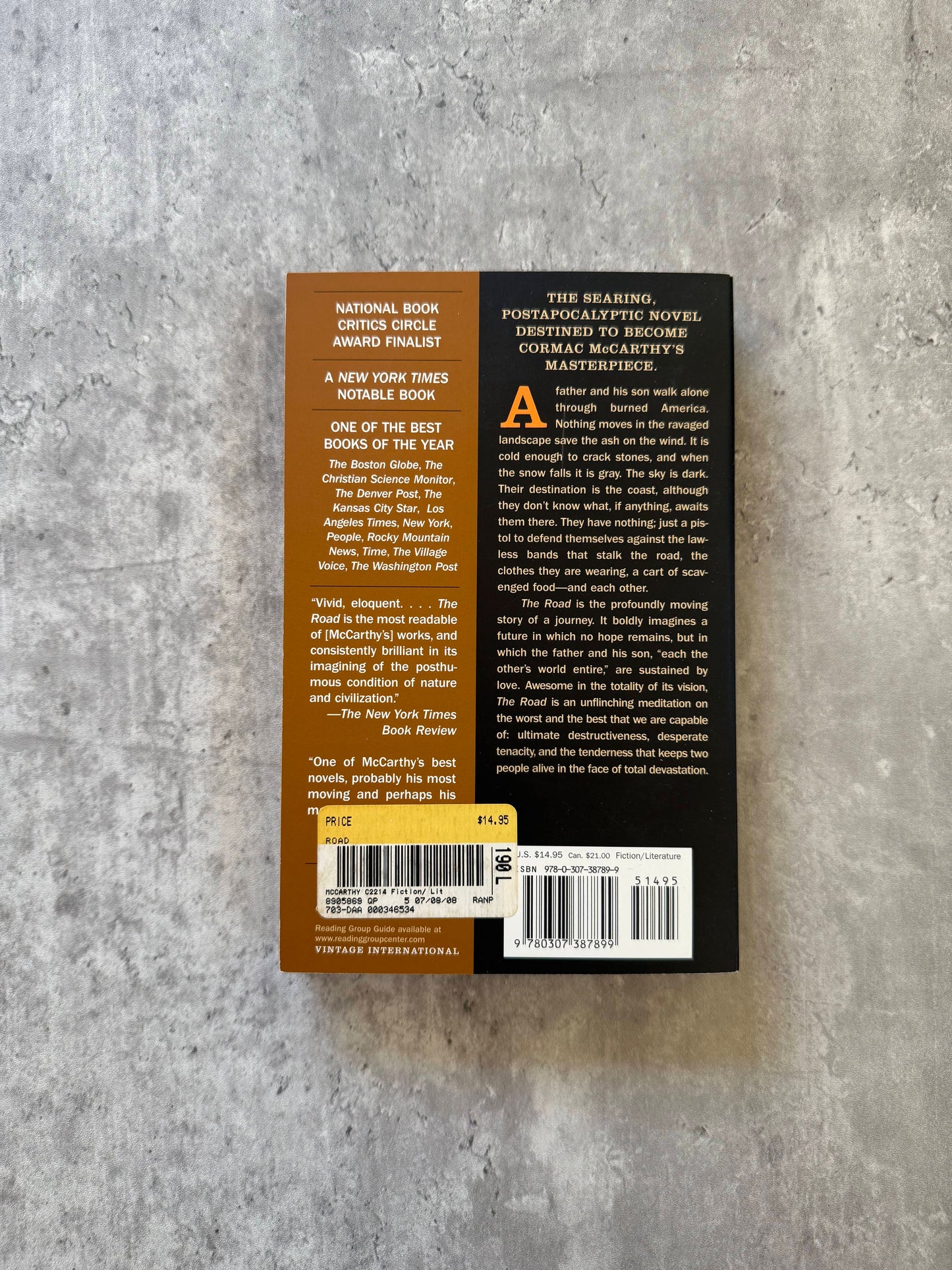 The Road by Cormac McCarthy. Shop for new and used books with The Stone Circle, the only online bookstore near you in Nevada City, California.