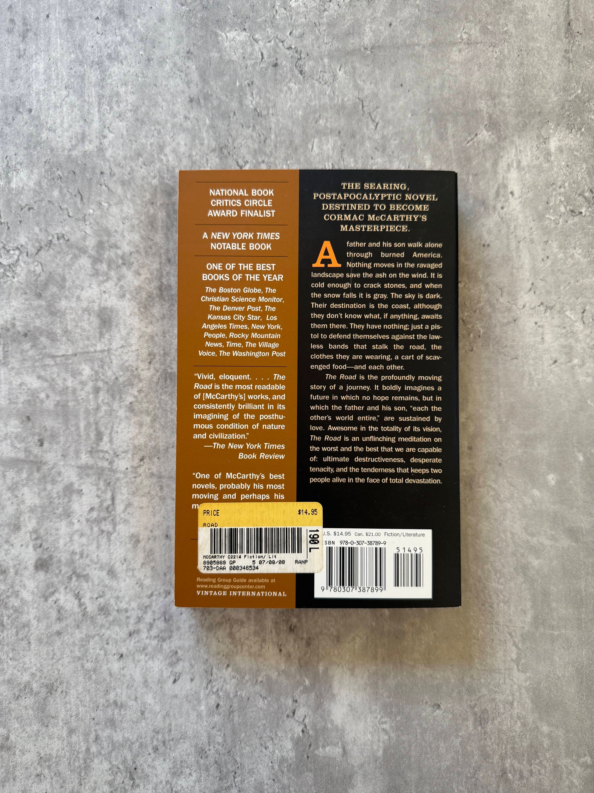 The Road by Cormac McCarthy. Shop for new and used books with The Stone Circle, the only online bookstore near you in Nevada City, California.