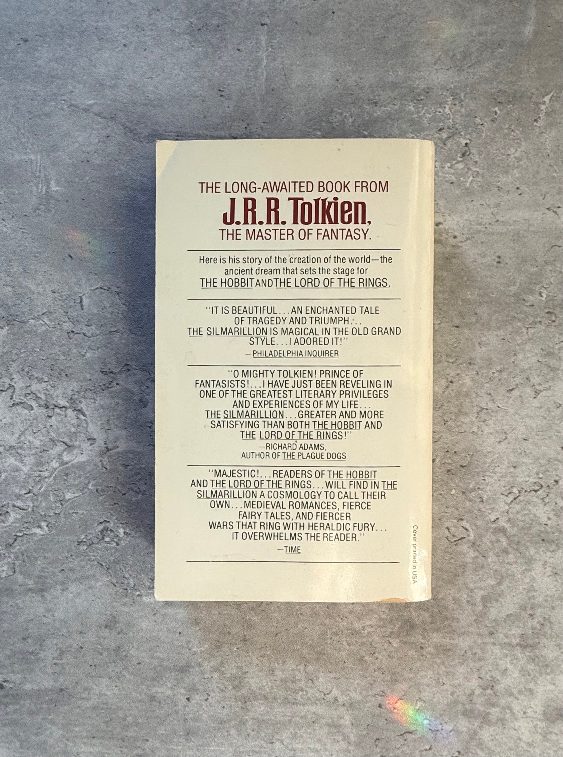 The Silmarillion by J. R. R. Tolkien. Shop for new and used books with The Stone Circle, the only online bookstore near you in Nevada City, California.

