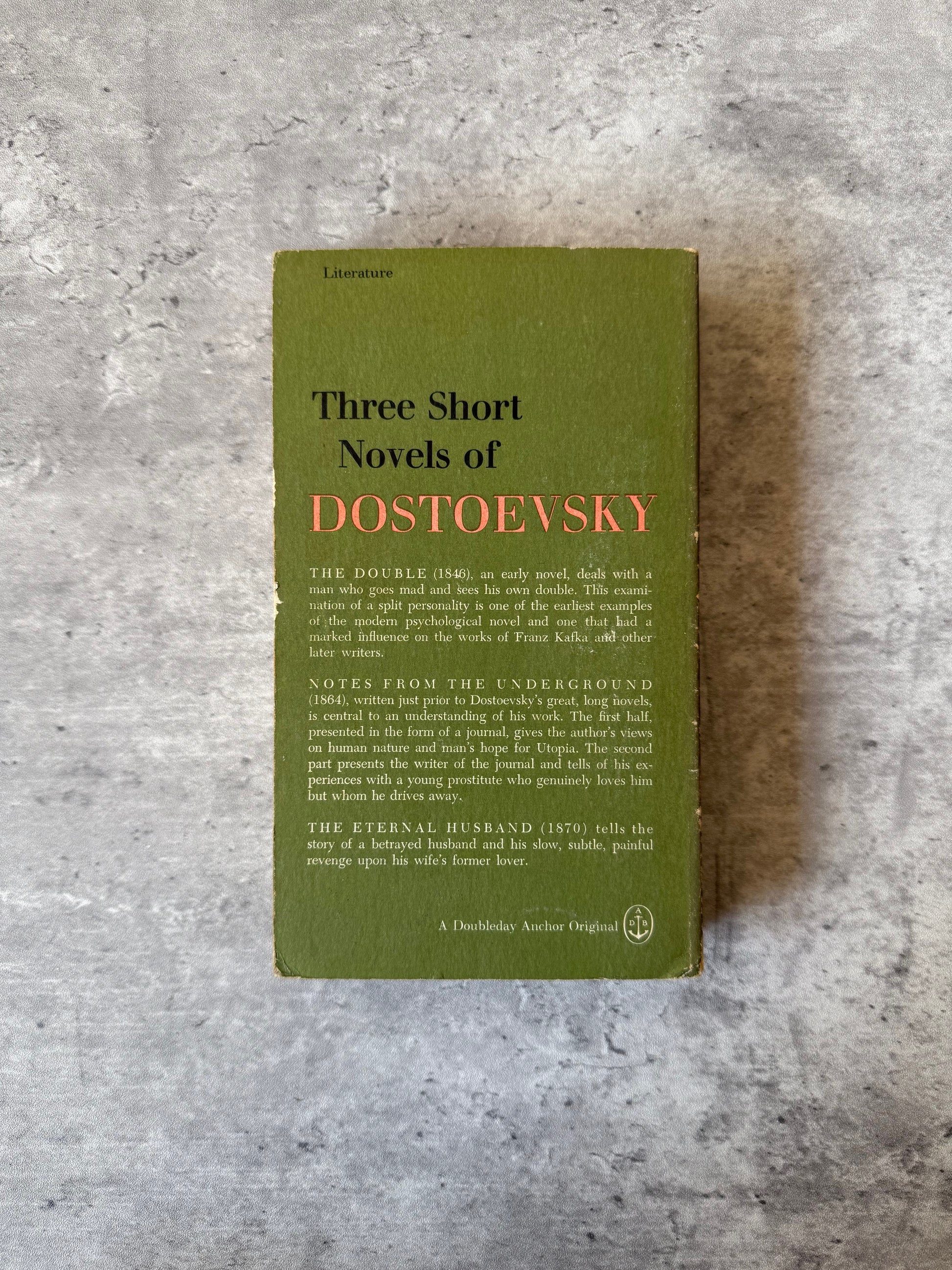 Three Short Novels of Dostoevsky. Shop for new and used books with The Stone Circle, the only online bookstore near you in Nevada City, California.