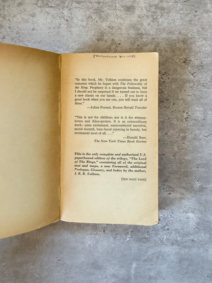 The Two Towers by J. R. R. Tolkien. Shop for new and used books with The Stone Circle, the only online bookstore near you in Nevada City, California.
