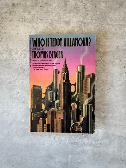 Who is Teddy Villanova? by Thomas Berger. Shop for new and used books with The Stone Circle, the only online bookstore near you in Nevada City, California.