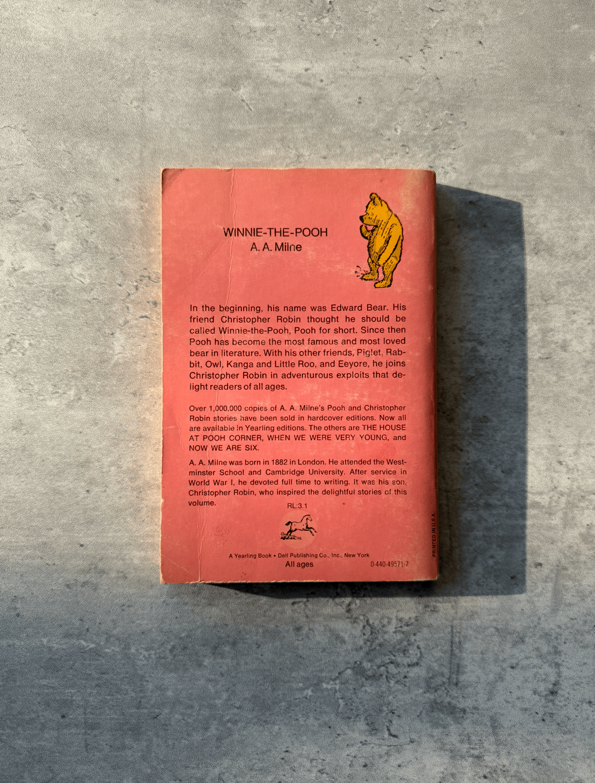 Winnie-the-Pooh by A. A. Milne. Shop for new and used books with The Stone Circle, the only online bookstore near you in Nevada City, California.